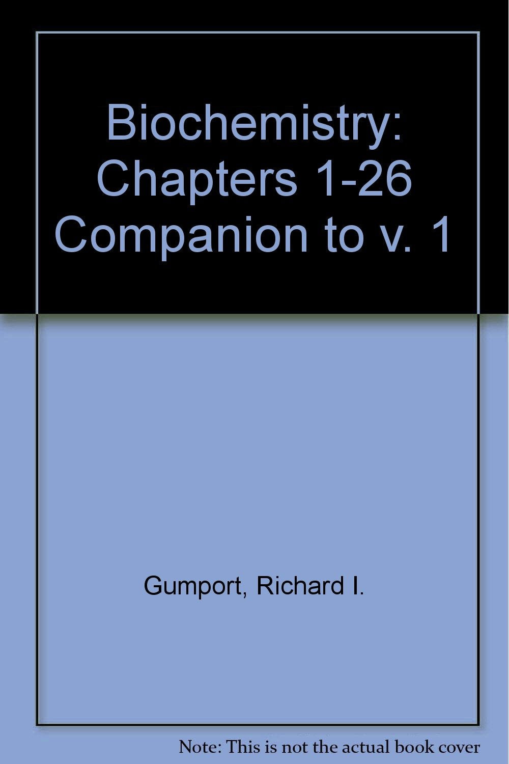Companion T/A Stryer Biochem: Midlife (Chapters 126),Used