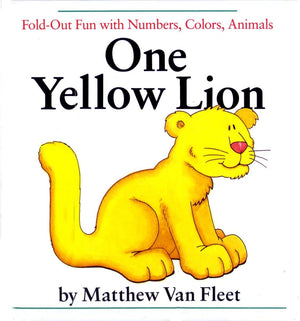One Yellow Lion: Foldout Fun With Numbers, Colors, Animals,New