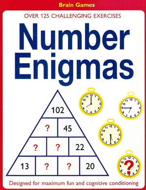 Number Enigmas: Over 125 Challenging Exercises Designed for Maximum Fun and Cognitive Conditioning,Used