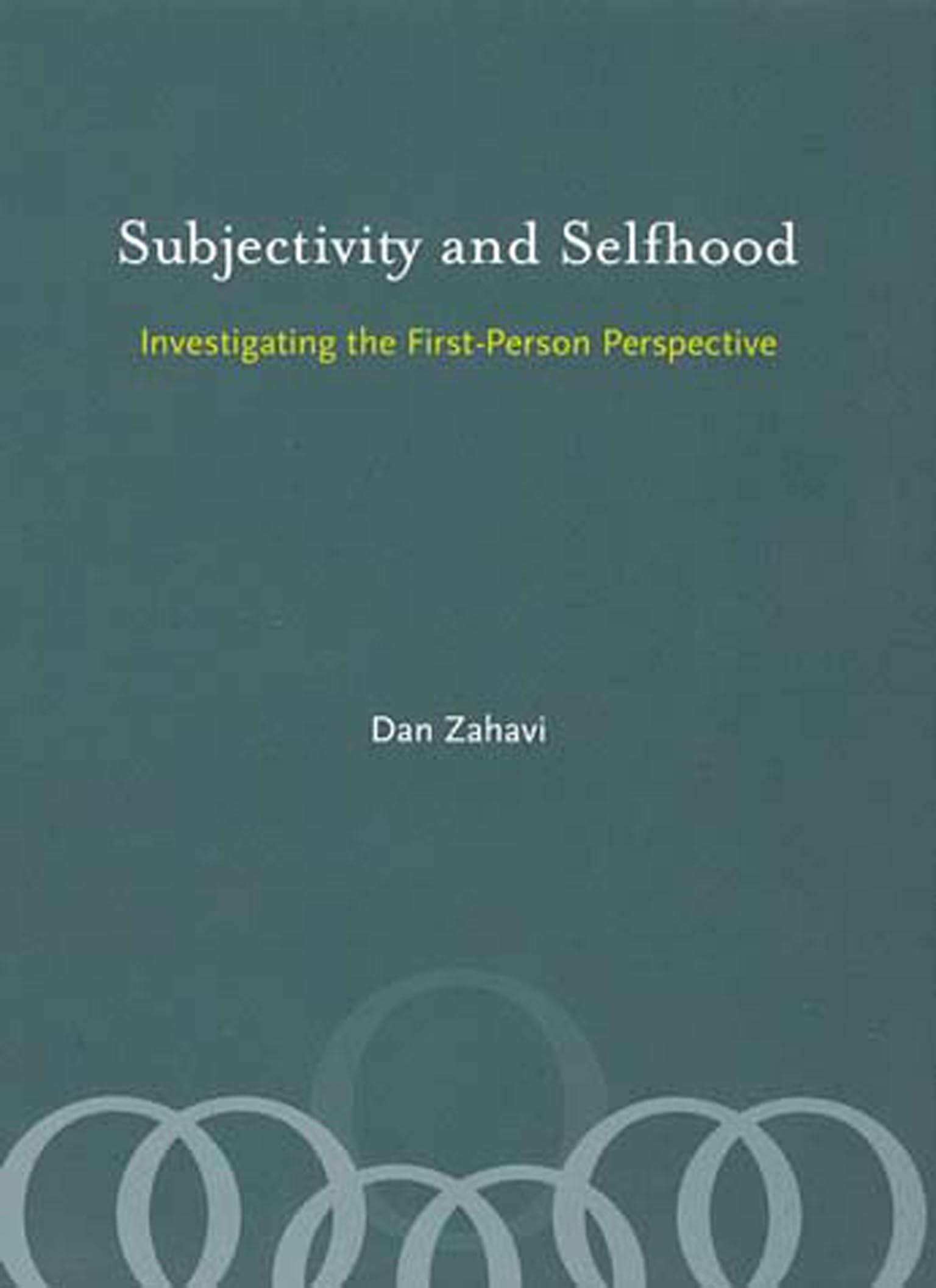 Subjectivity and Selfhood: Investigating the FirstPerson Perspective,Used