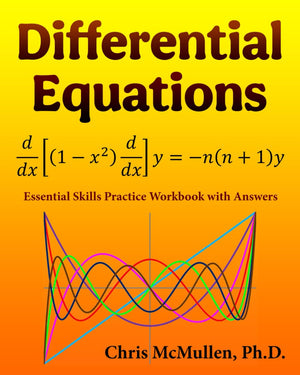 Differential Equations Essential Skills Practice Workbook with Answers,Used