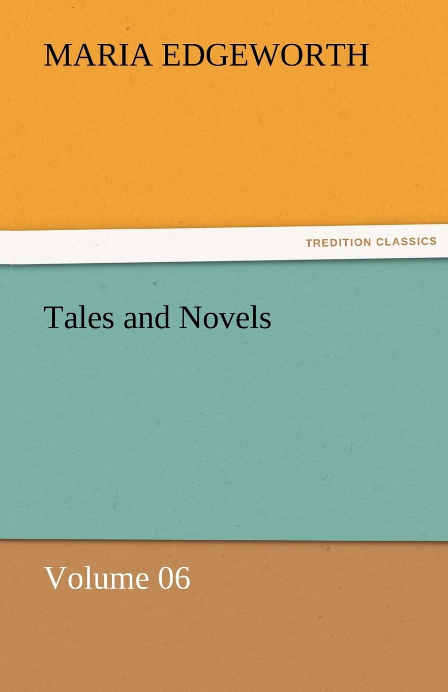 Tales and Novels  Volume 06,Used