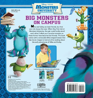 Disney Pixar Monsters University Big Monsters On Campus: Book with Picture Viewer (1),Used