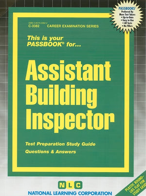 Assistant Building Inspector(Passbooks) (Career Examination Series),Used