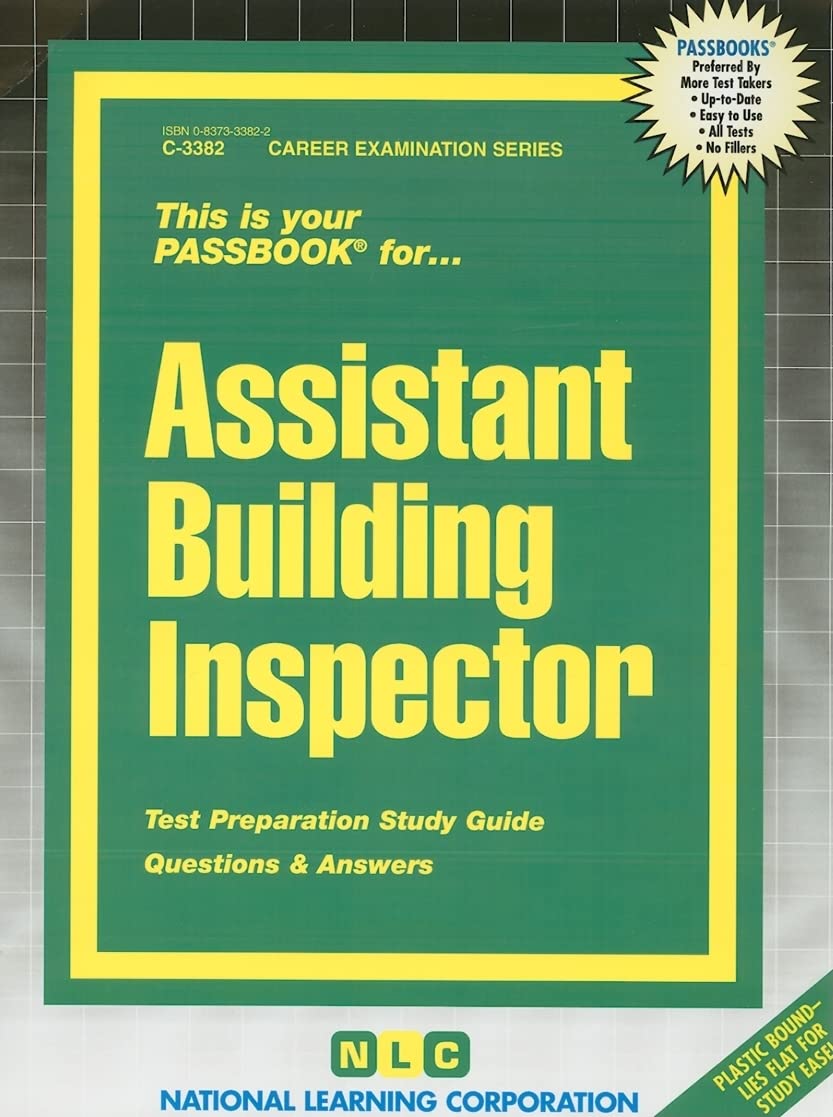 Assistant Building Inspector(Passbooks) (Career Examination Series),Used