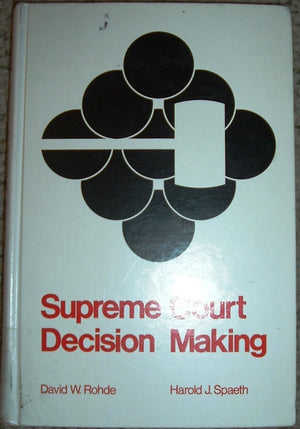 Supreme Court Decision Making,Used