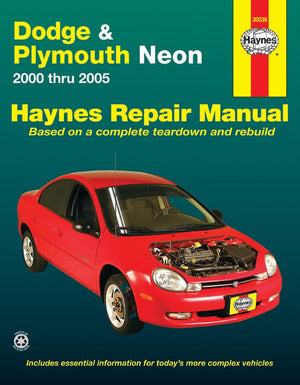 Dodge & Plymouth Neon (0005) Haynes Repair Manual (Does not include information specific to SRT4 models. Includes thorough veh,Used