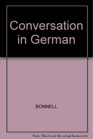 Conversation in German Points of Departure 1985 publication.,Used