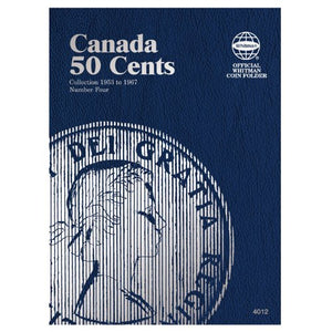 Canadian 50 Cent Folder #4, 19531967,New