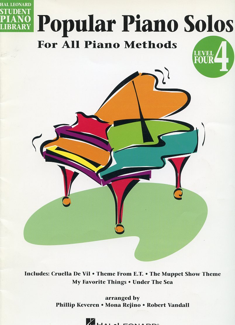 Popular Piano Solos  Level 4: Hal Leonard Student Piano Library,Used