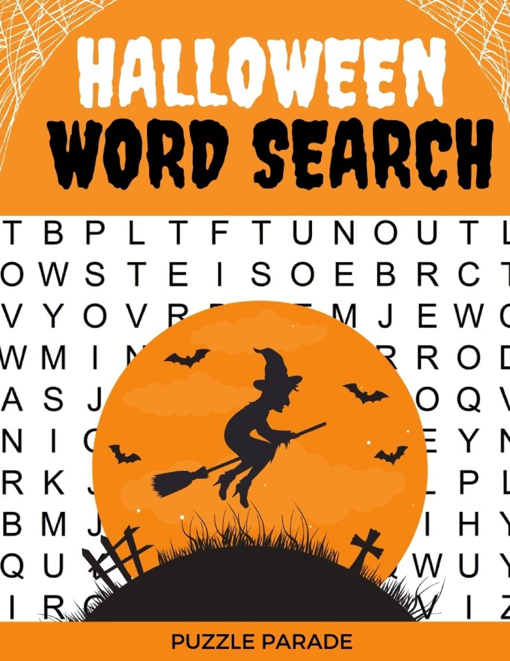 Halloween Word Search: Large Print Word Search Book For Adults,Used