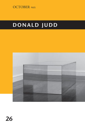 Donald Judd (October Files),Used