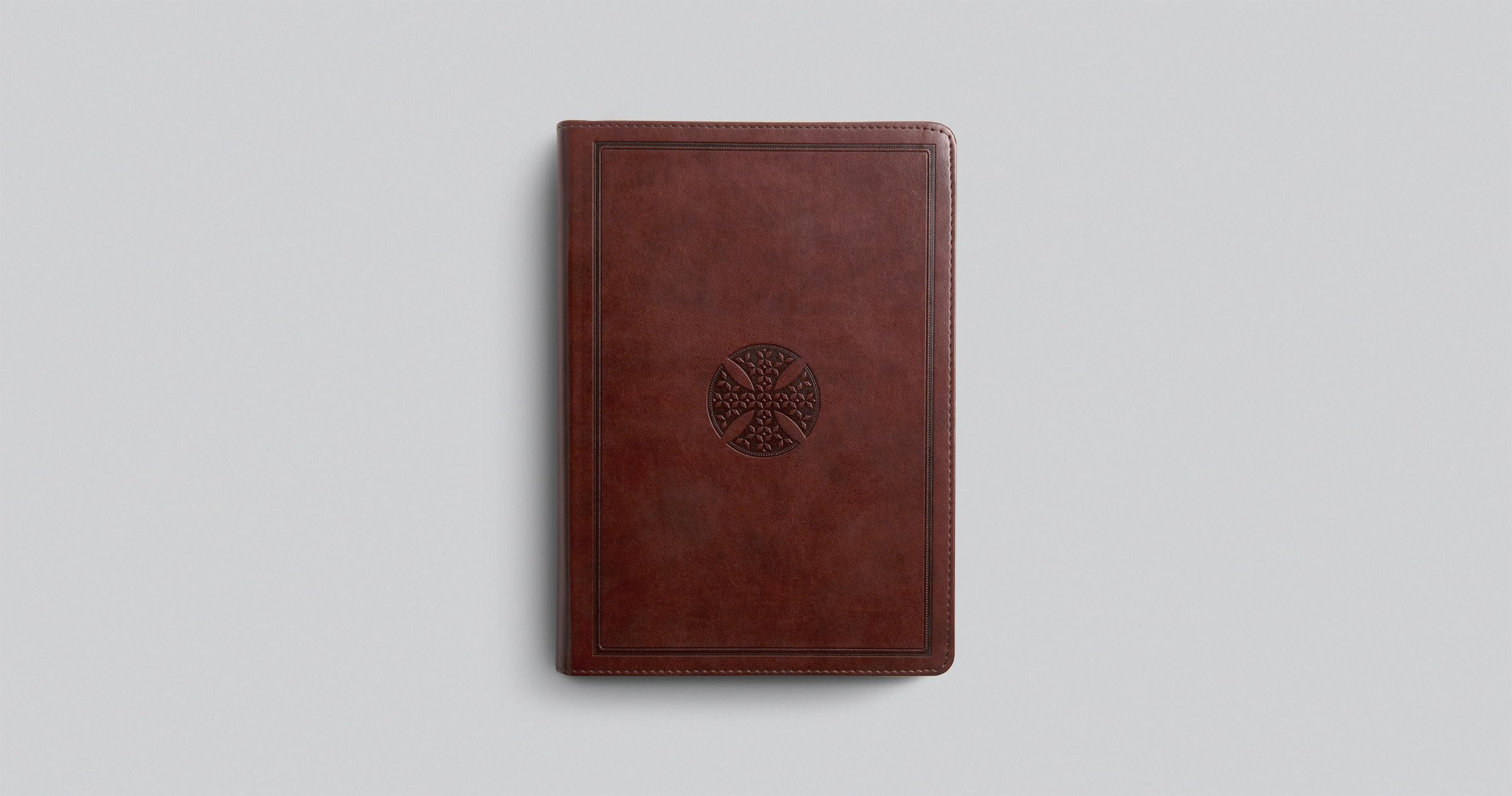 ESV Journaling Bible, Interleaved Edition (TruTone, Mahogany, Mosaic Cross Design)