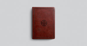 ESV Journaling Bible, Interleaved Edition (TruTone, Mahogany, Mosaic Cross Design)