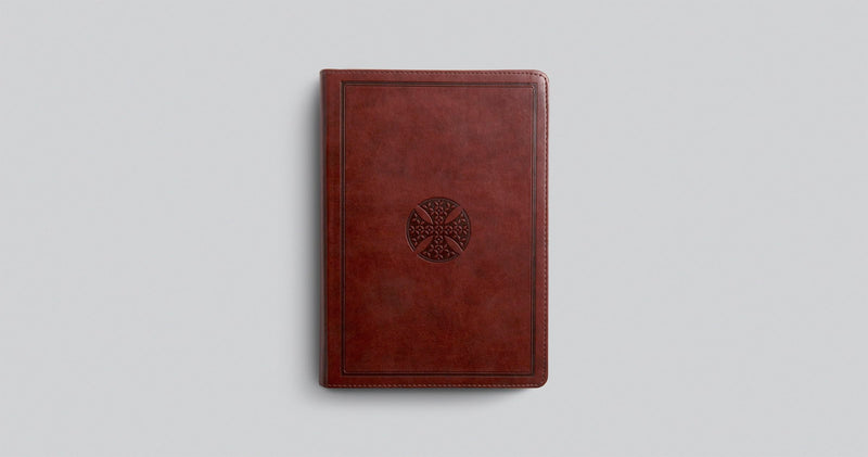ESV Journaling Bible, Interleaved Edition (TruTone, Mahogany, Mosaic Cross Design)
