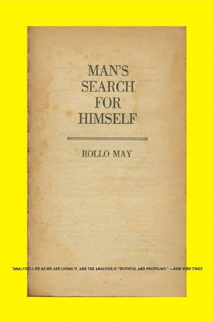 Man's Search for Himself,Used