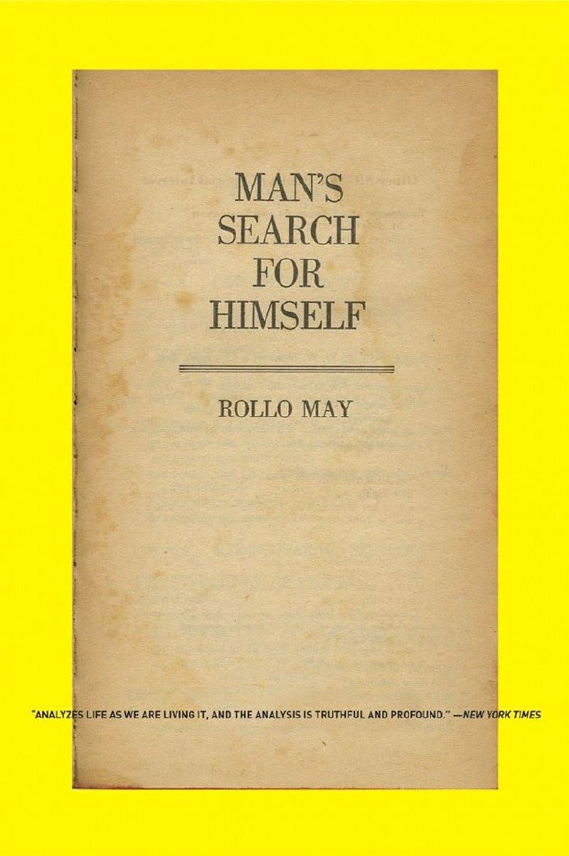 Man's Search for Himself,Used