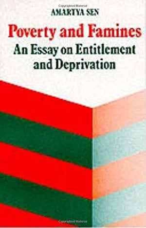 Poverty and Famines: An Essay on Entitlement and Deprivation,Used