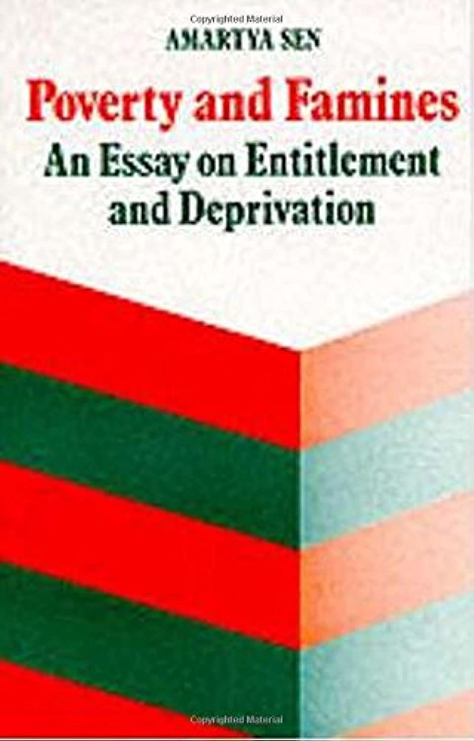 Poverty and Famines: An Essay on Entitlement and Deprivation,Used