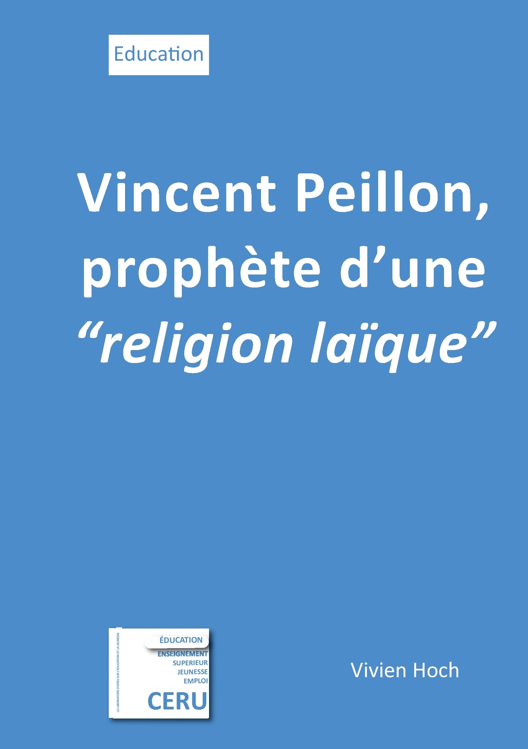 Vincent Peillon, prophte d'une 