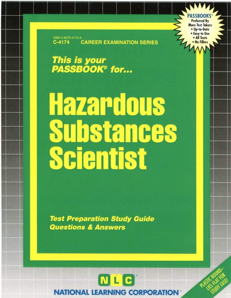 Hazardous Substances Scientist(Passbooks) (Career Examination Series),Used