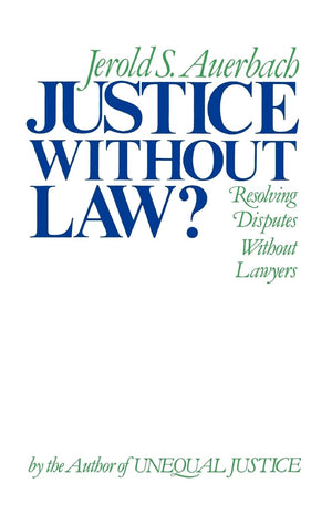 Justice without Law?,Used