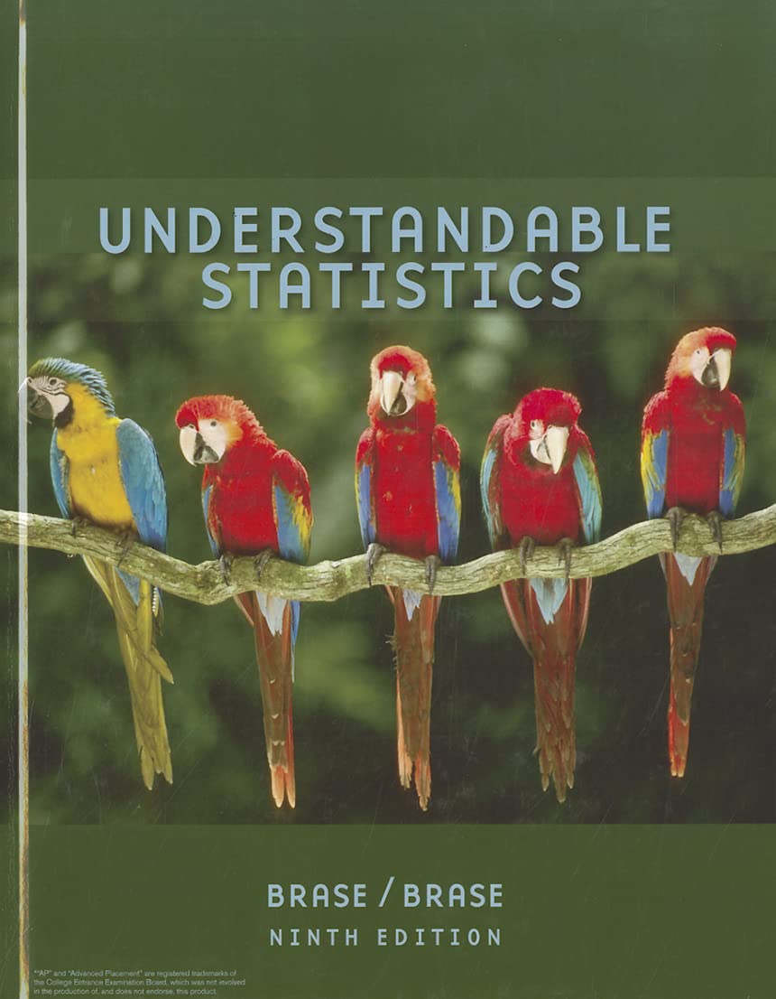Understandable Statistics: Concepts and Models,Used