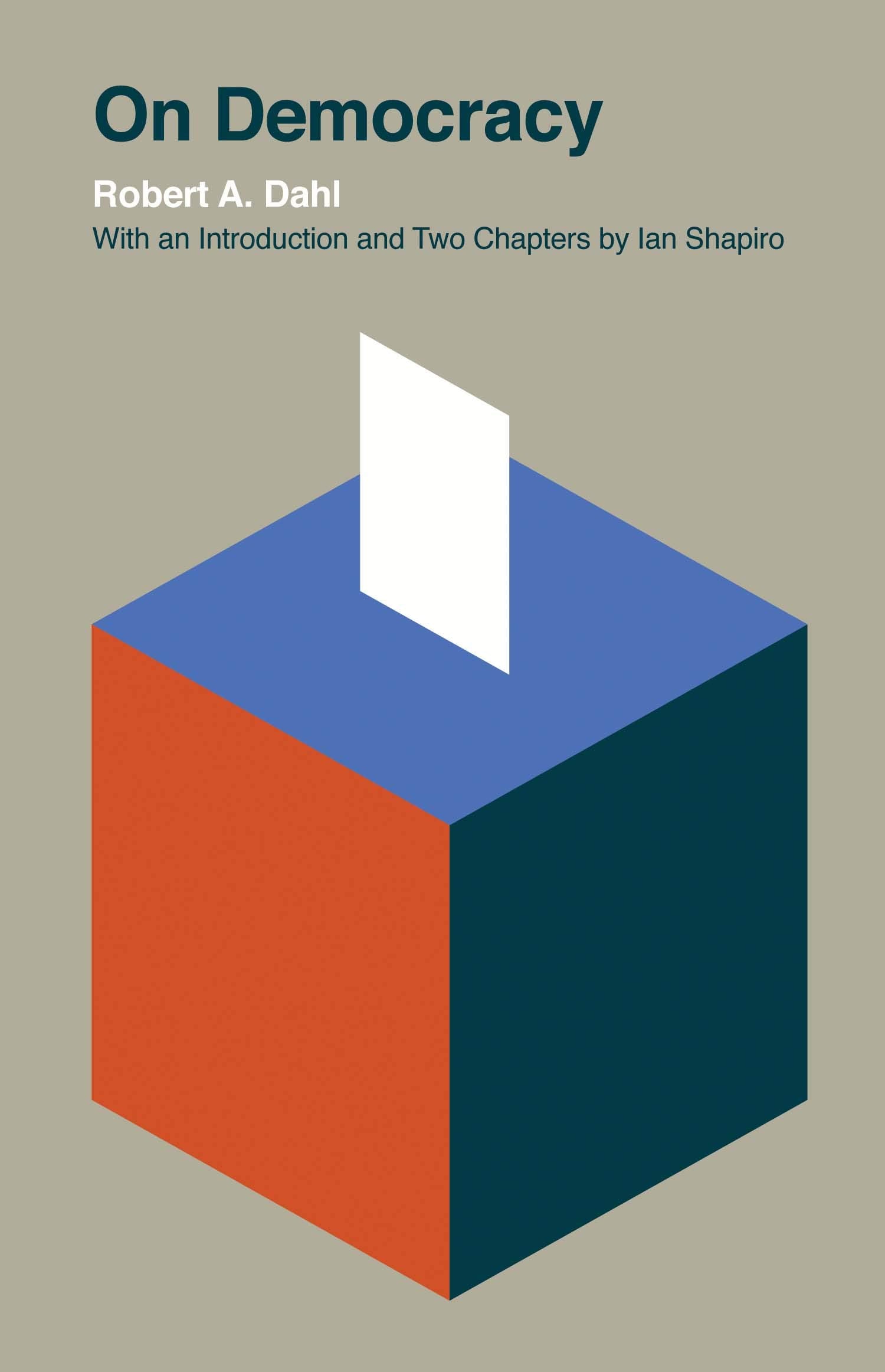 On Democracy (Veritas Paperbacks),Used