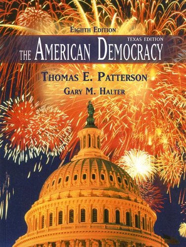 The American Democracy, Texas Edition,Used