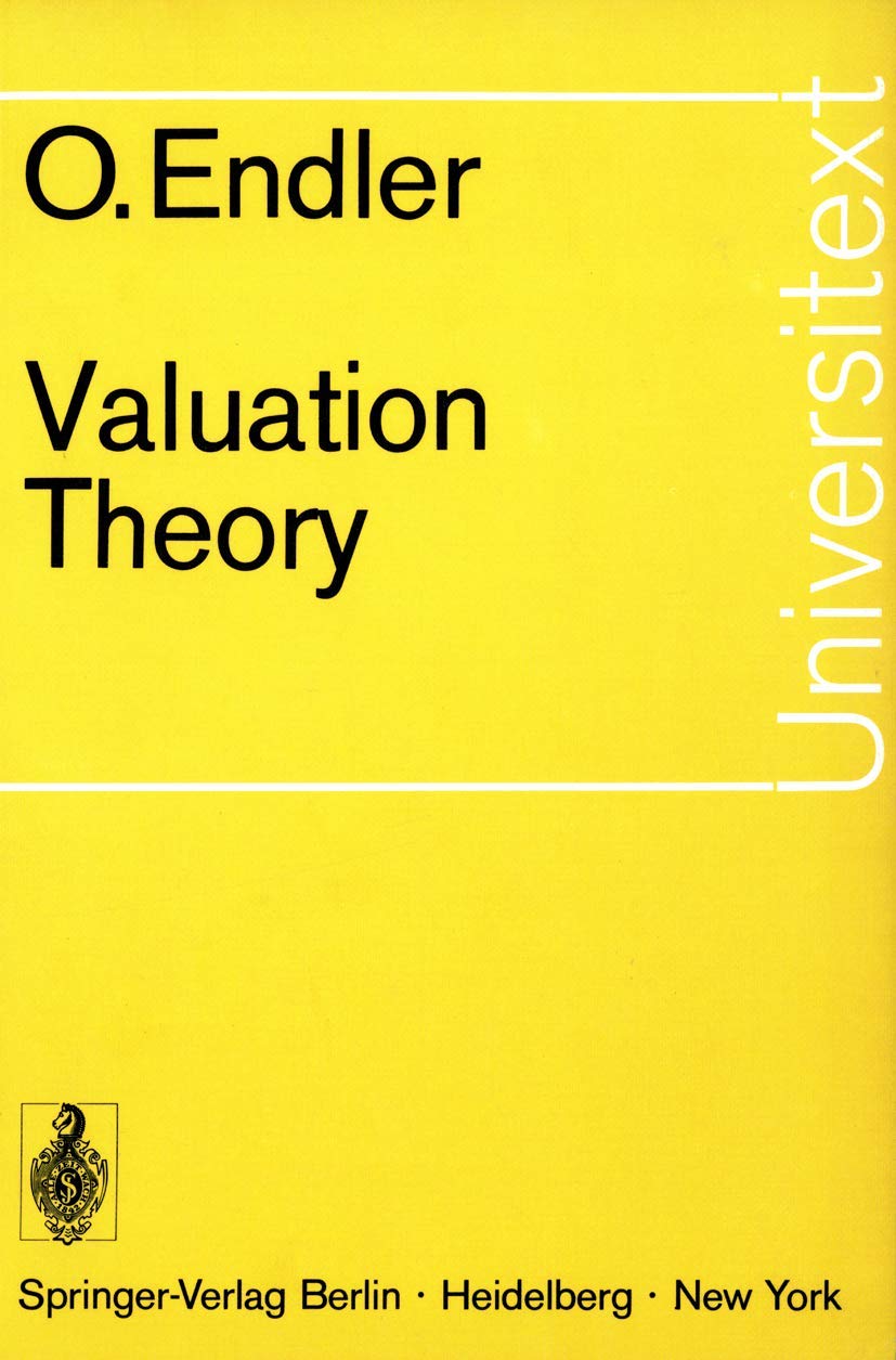 Valuation Theory (Universitext),Used