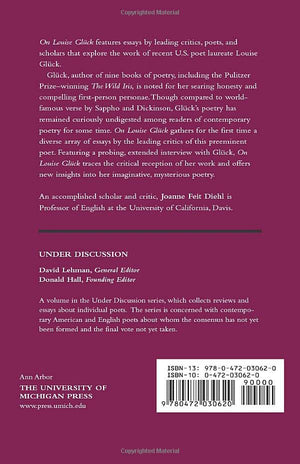 On Louise Gluck: Change What You See (Under Discussion),New