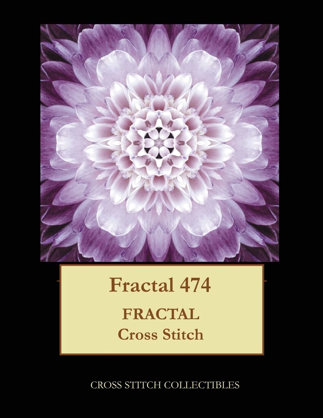 Fractal 474: Fractal cross stitch pattern,Used