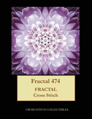 Fractal 474: Fractal cross stitch pattern,Used