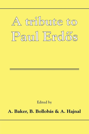 A Tribute to Paul Erdos,Used