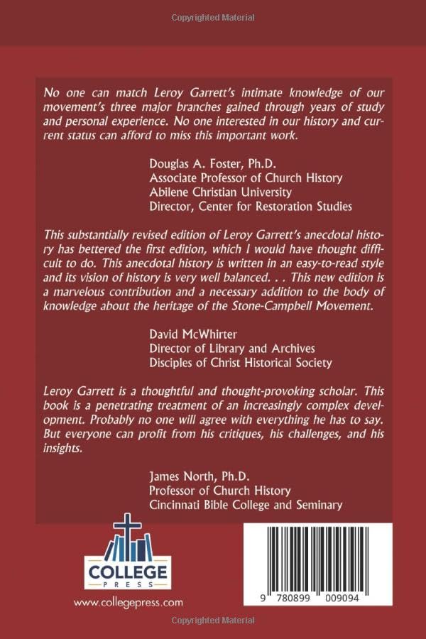 The StoneCampbell Movement: The Story of the American Restoration Movement,Used
