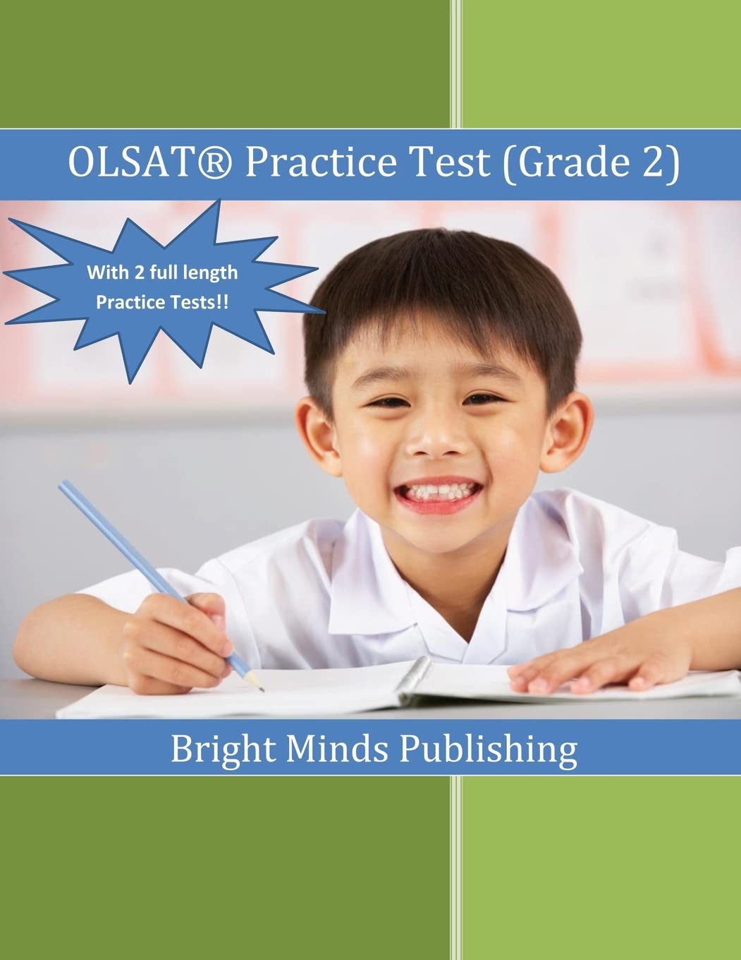 Olsat Practice Test (Grade 2): (With 2 Full Length Practice Tests),Used