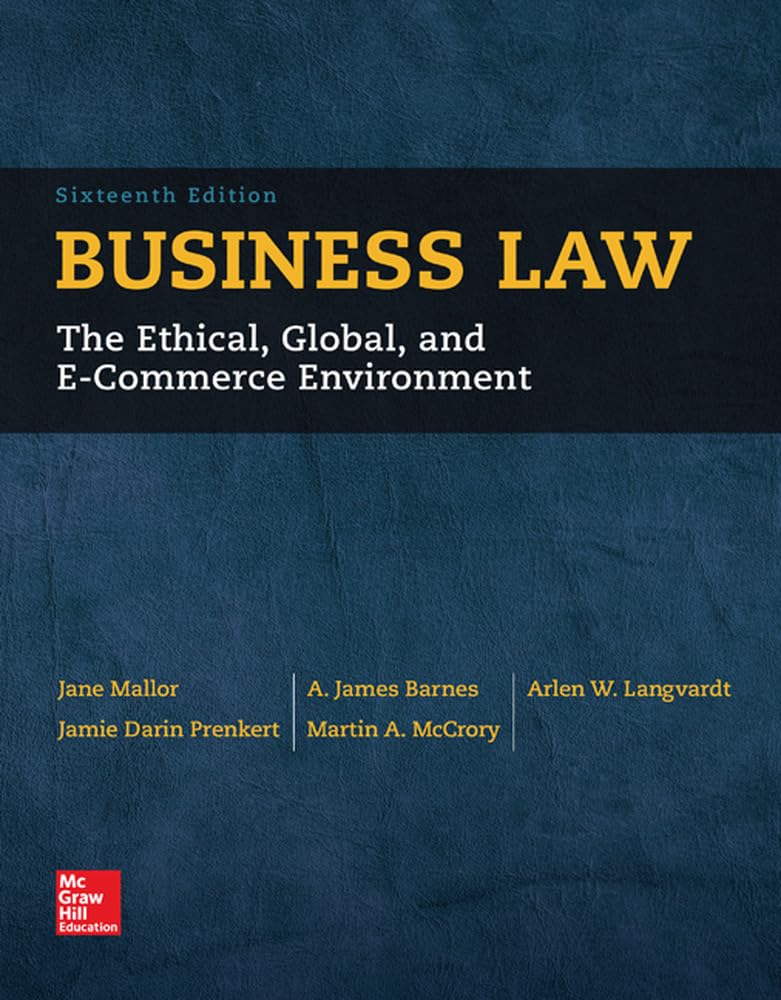 Business Law,New