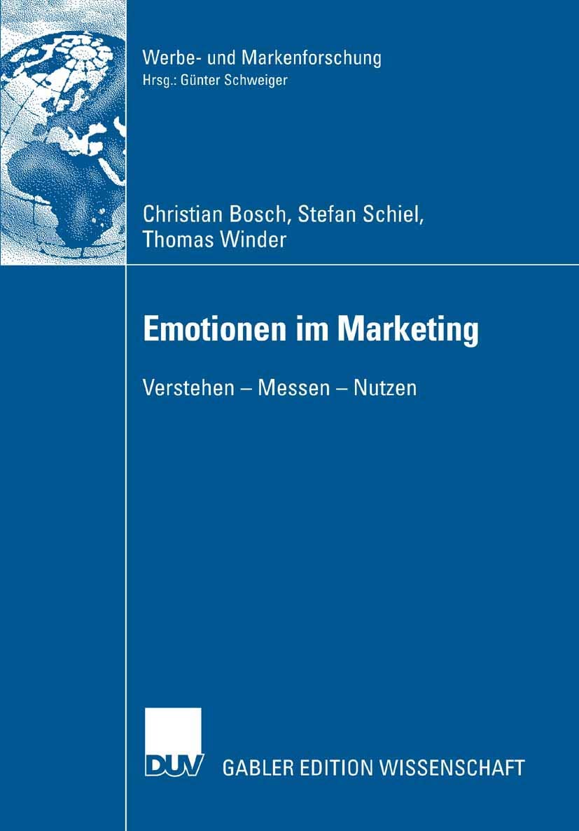 Emotionen im Marketing: Verstehen  Messen  Nutzen (Werbe und Markenforschung) (German Edition),Used
