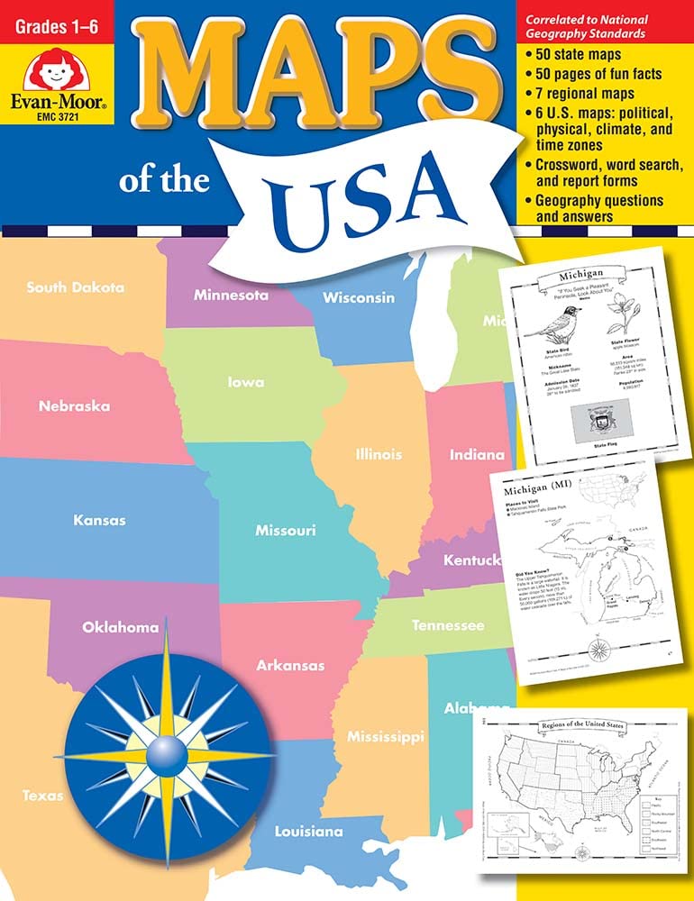 Maps of the U.S.A.,New