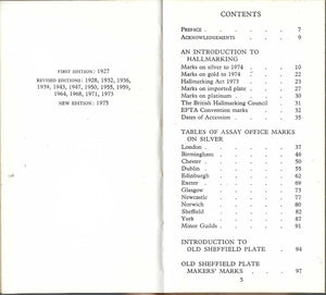 Bradburys Book of Hallmarks,Used