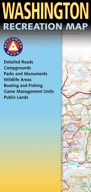 Washington Recreation Map (Benchmark Maps),Used
