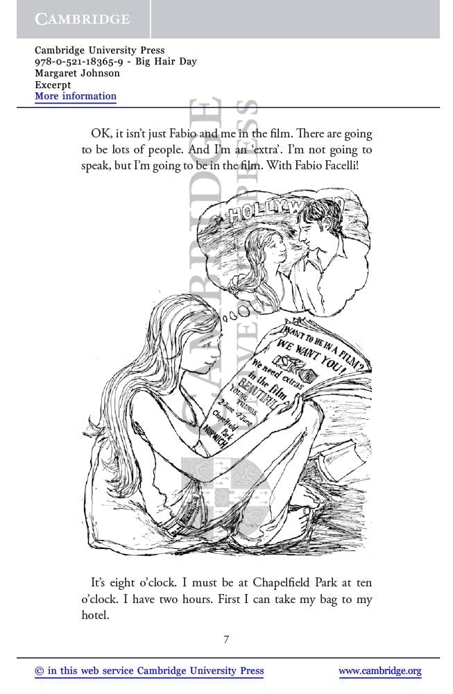 Big Hair Day Starter/Beginner (Cambridge English Readers)-used