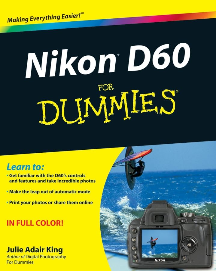 Nikon D60 For Dummies,New