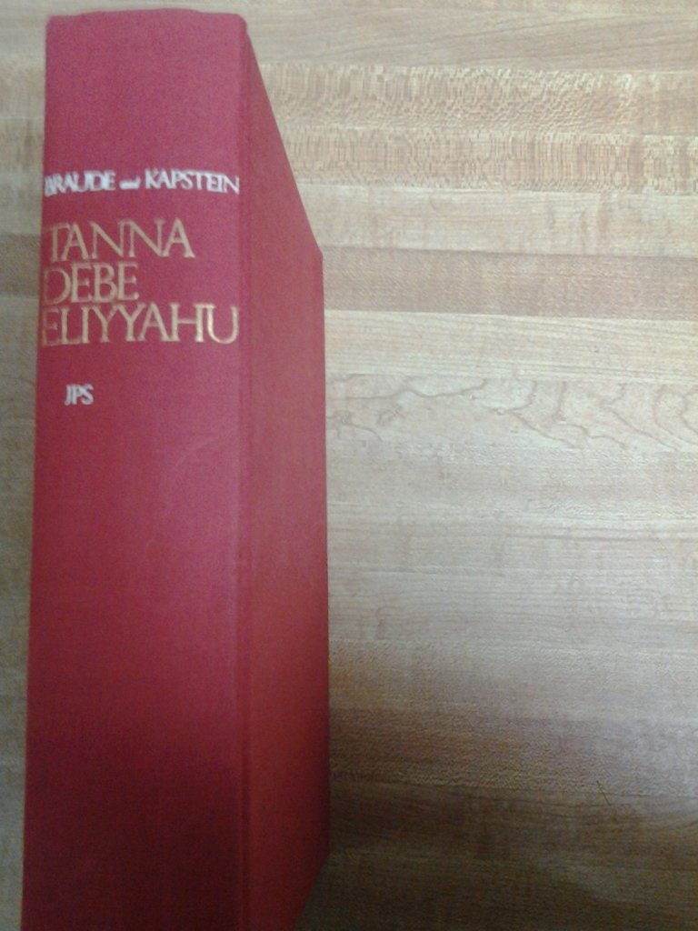 Tanna Debe Eliyyahu: 003,Used