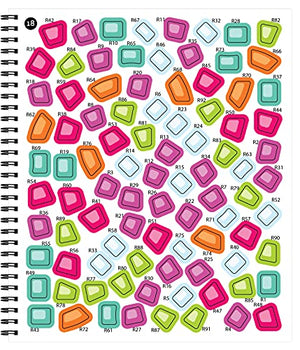Brain Games  Sticker by Number: Mosaic (20 Complex Images to Sticker),New