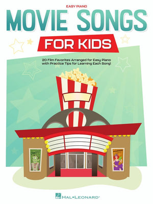 Movie Songs for Kids: Easy Piano Songbook with Lyrics,Used