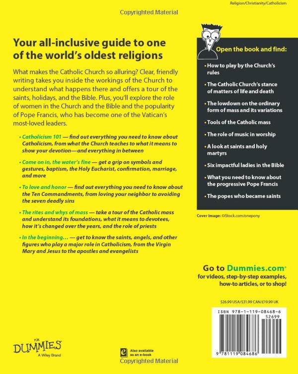 Catholicism AllInOne For Dummies,Used