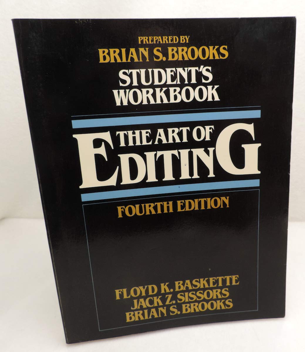 Student's workbook for The art of editing, 4/e,Used