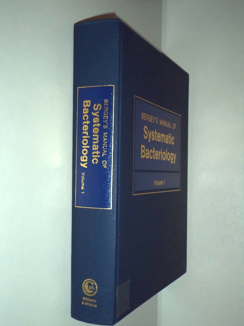 Bergey s Manual of Systematic Bacteriology (Vol 1)