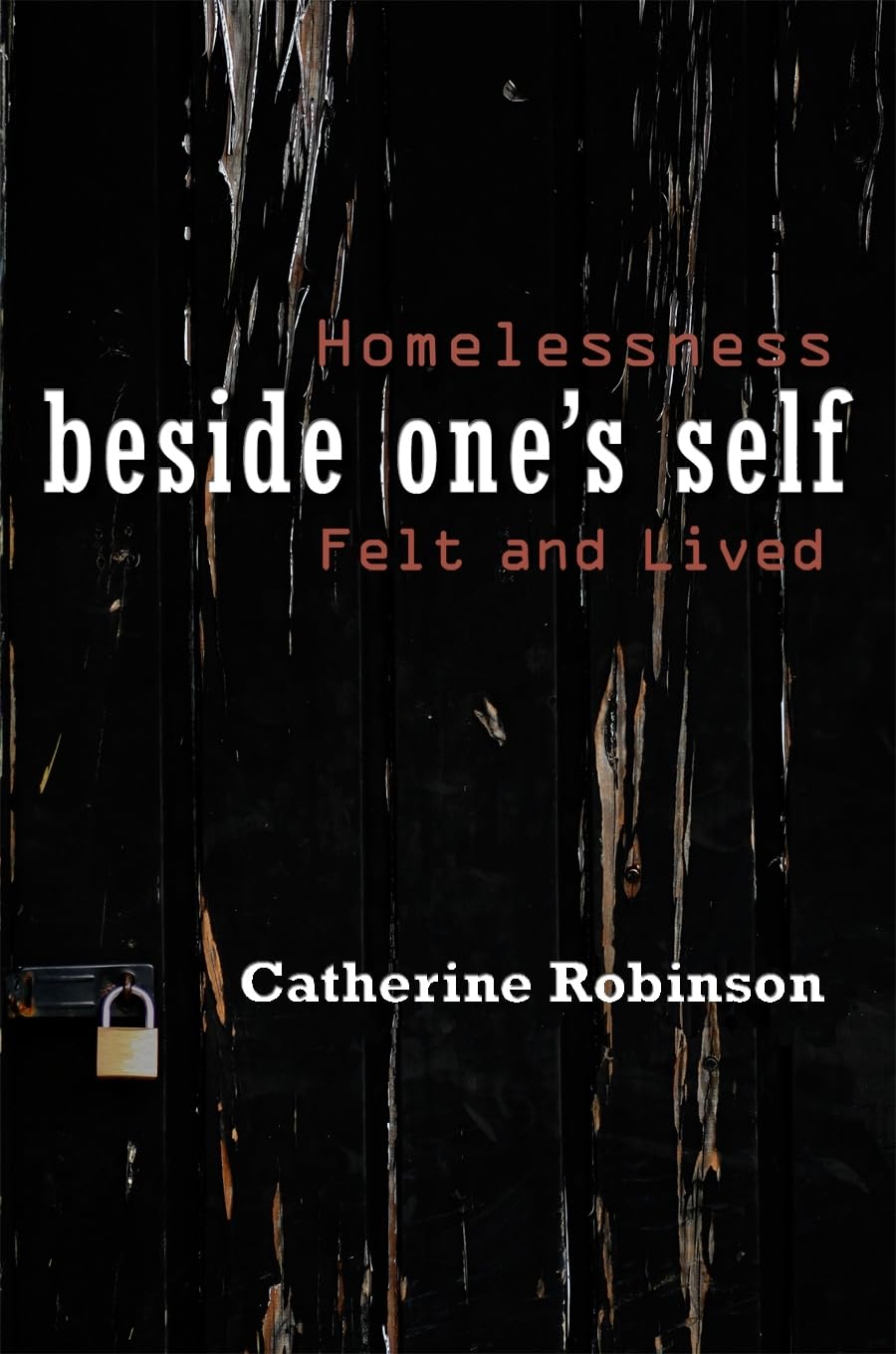 Beside One'S Self: Homelessness Felt And Lived (Space, Place And Society),Used